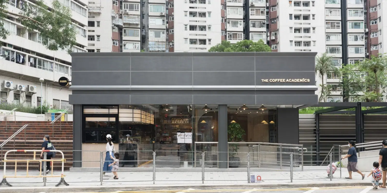 THE COFFEE ACADEMICS (WORFU) — cafe interior by Cereal Project, Hong Kong SEPT, 2021