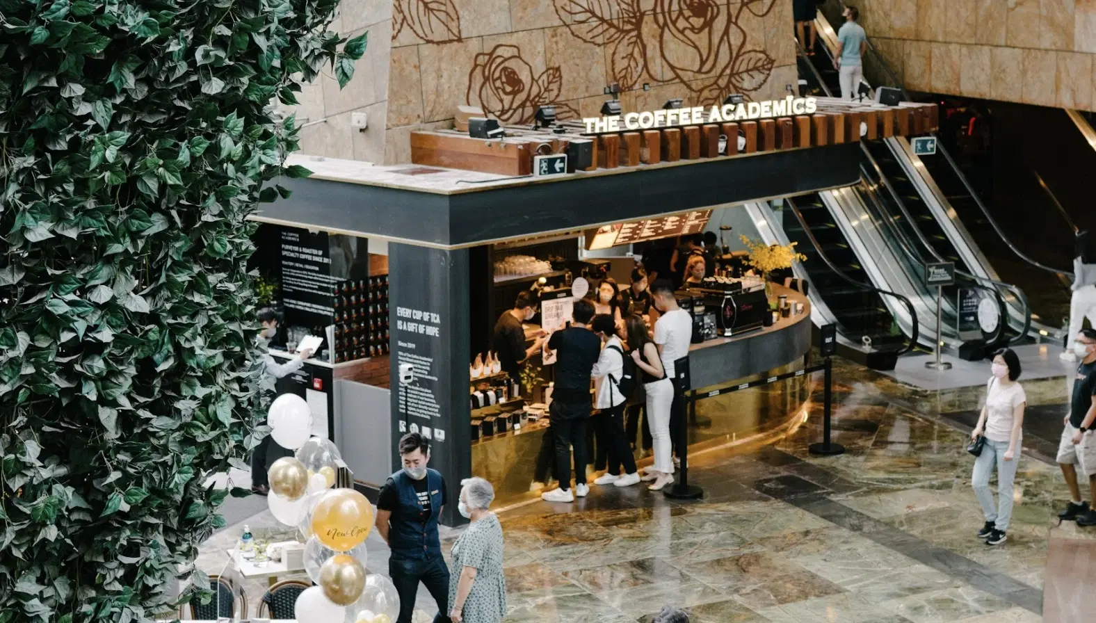 THE COFFEE ACADEMICS (LANGHAM PLACE) — cafe interior by Cereal Project, Hong Kong MAR, 2021