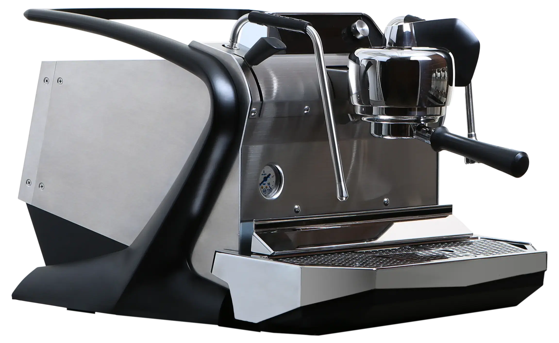Slayer Steam Single espresso machine, left side view