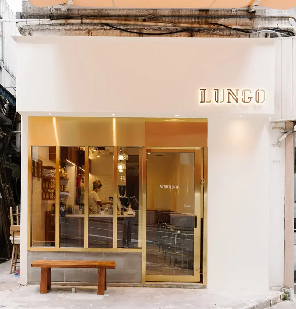 LUNGO cafe interior design — North Point, Hong Kong