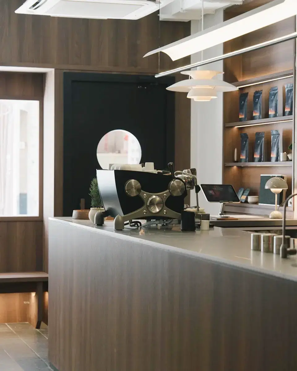 Moonary Cafe interior design — Central, Hong Kong